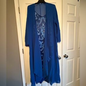 NEW Formal Blue Dress plus size 3x